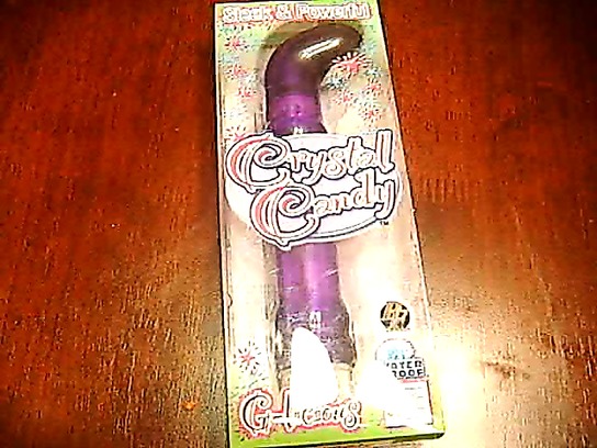 Crystal Candy G-licious G-spot Vibrator Review