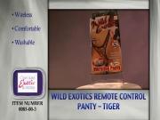 Remote Control Tiger Vibrating Panty Commercial