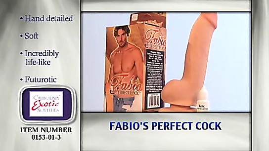 Fabio My Perfect Cock Realistic Dildo Commercial