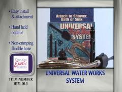 Universal Water Works System Douche and Enema Kit Commercial