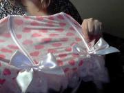 Heart Print Bustier and G String Outfit Review