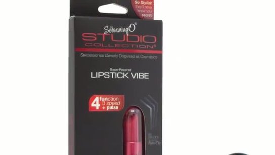Studio collection Vibrating lipstick by The Screaming O - How To Video