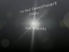 Red Sweetheart Dildo Slideshow