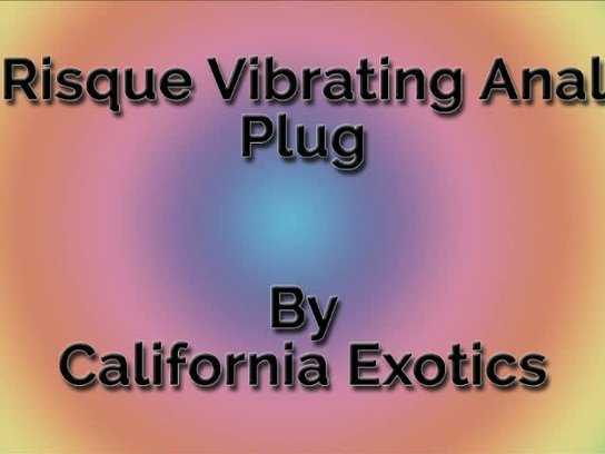 Risque Vibrating Anal Plug by Cal Exotics Slideshow