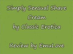 Simply Sensual Shave Cream Review
