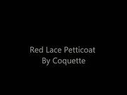 Red Lace Petticoat By Coquette