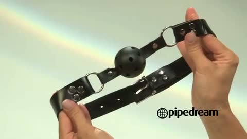 Breathable ball gag by Pipedream - Commercial