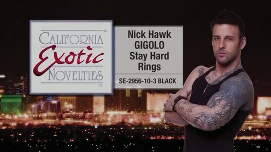 Nick Hawk stay hard rings by Cal Exotics - Commercial