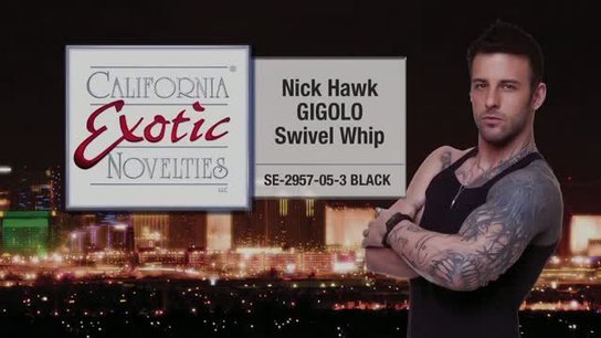 Nick Hawk swivel whip by Cal Exotics - Commercial