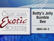 Betty's jelly bumble bee by Cal Exotics - Commercial