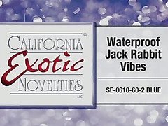 Waterproof jack rabbit vibrator by Cal Exotics - Commercial