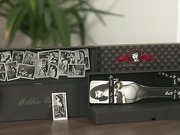 Bettie Page picture spanking paddle by LoveHoney - Commercial