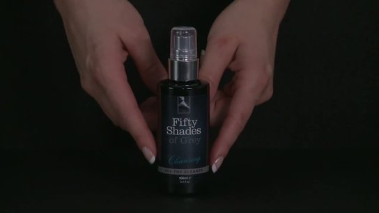 Fifty Shades of Grey cleansing sex toy cleaner by LoveHoney - Commercial