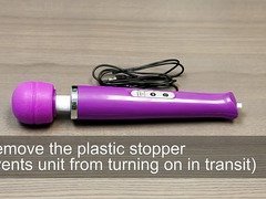How to use the Hitachi Style Wand.