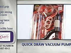 Quick draw vacuum pump by Cal Exotics - Commercial
