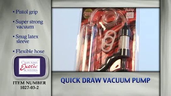 Quick draw vacuum pump by Cal Exotics - Commercial