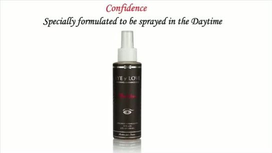 Confidence pheromone body spray for men by Eye of Love - Commercial