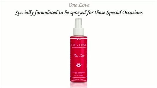 One love pheromone body spray for women by Eye of Love - Commercial