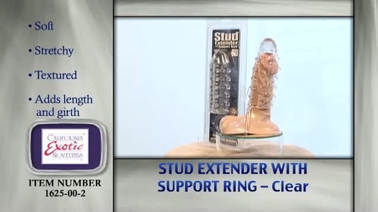 Stud extender with support ring by Cal Exotics - Commercial
