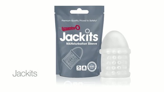 Jackits MANsturbation sleeve by The Screaming O - Commercial
