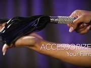 Midnight bling flogger by Sportsheets - Commercial
