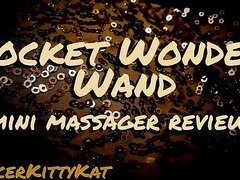 Pocket Wonder Wand Vibrator Review