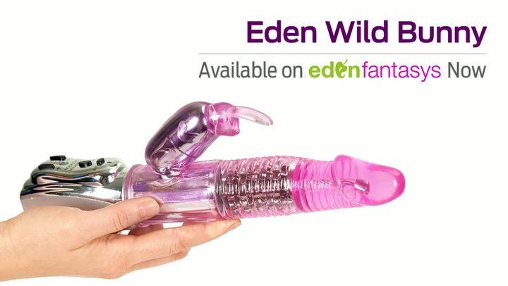 Eden wild bunny with rotating beads by Eden Toys - Commercial