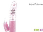 Eden thrusting butterfly vibrator by EdenFantasys - Commercial