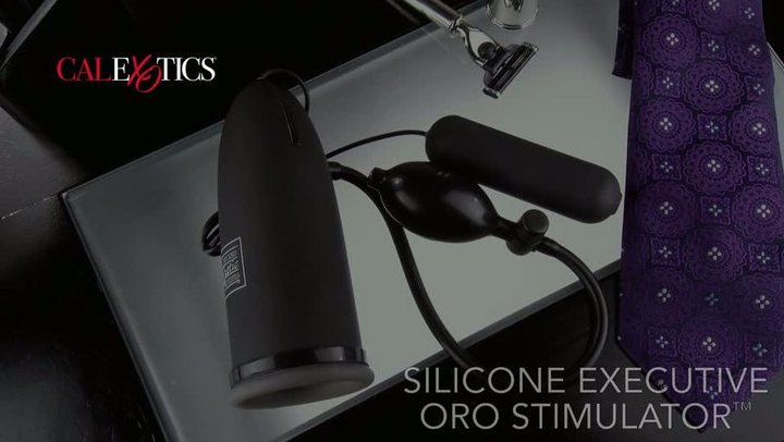Silicone executive oro stimulator by California Exotic - Commercial