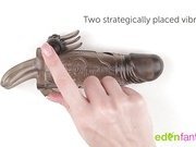 Dual Vibro Penis Extender by EdenFantasys - Commercial
