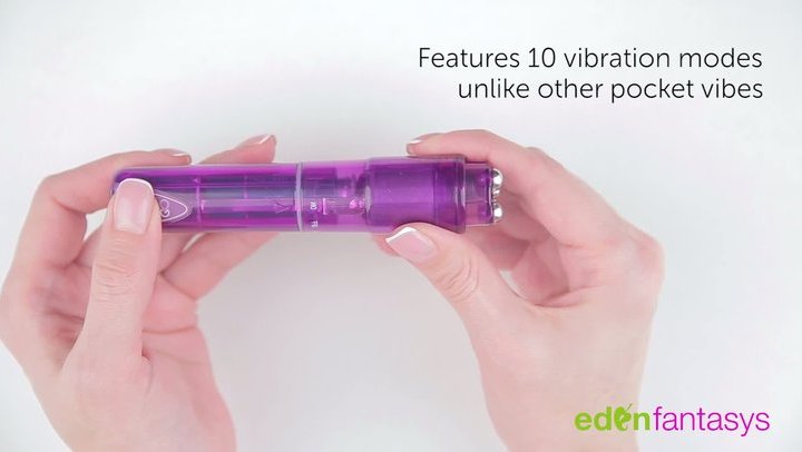 Vibrant Pocket Vibe by EdenFantasys - Commercial