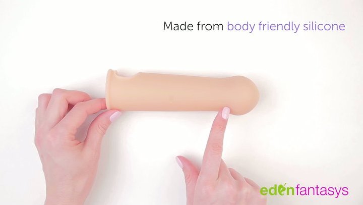 G-spot Exciter Penis Extension by EdenFantasys - Commercial