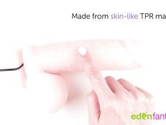 Realistic skin like dildo | Realistic vibrator with suction cup