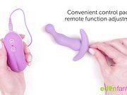 Eden curve silicone | Vibrating anal plug