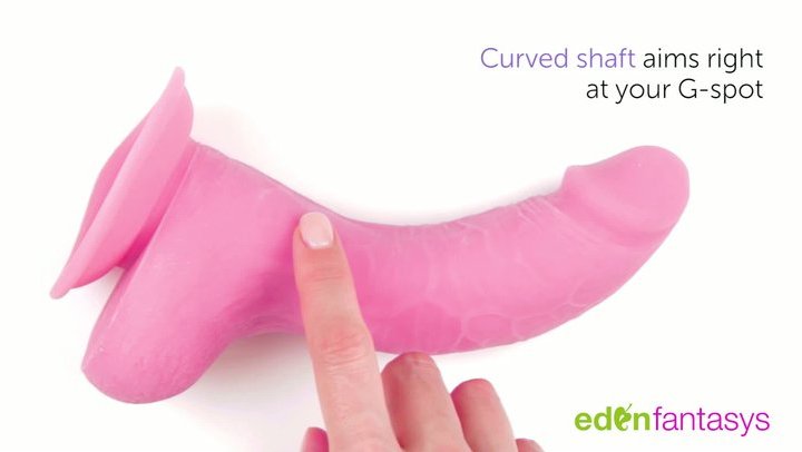 Eden lover G skin - Realistic dildo with suction cup