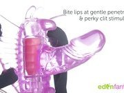 Eden dual motor butterfly strap on by EdenFantasys - Commercial