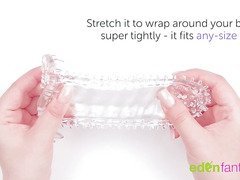 Clear penis extension by EdenFantasys - Commercial
