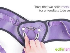 Wide back vegan harness by Eden Toys - Commercial