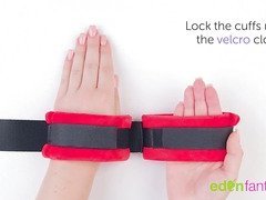 Soft touch neck to wrists restraint set by Eden Toys - Commercial