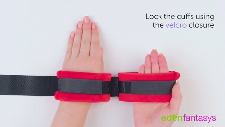 Soft touch neck to wrists restraint set by Eden Toys - Commercial