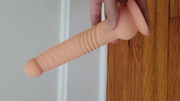 Deep Rider Thrusting Dildo Vibrator