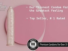 Microthin condoms 3 count by Kimono - Commercial
