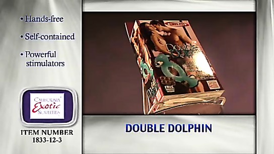 Double dolphin by California Exotic - Commercial
