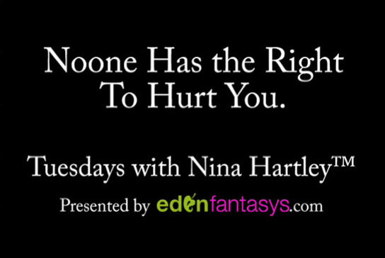 Tuesdays With Nina - No one Has the Right To Hurt You.