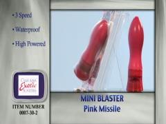Mini Blaster Pink Missile by California Exotics - Commercial