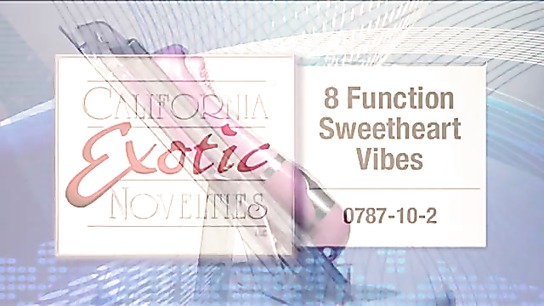 Caressing G: 8-function Sweetheart Vibe by California Exotics - Commercial