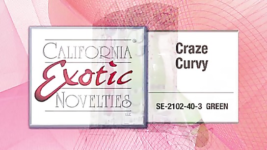 Craze Curvy Vibrator by California Exotics - Commercial