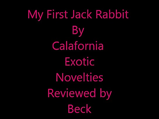 My First Jack Rabbit Dual Stimulation Vibrator Review