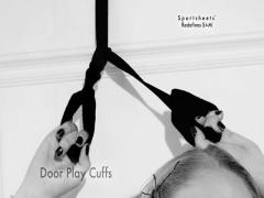 Sex and Mischief Door Play Cuffs by Sportsheets - Commercial