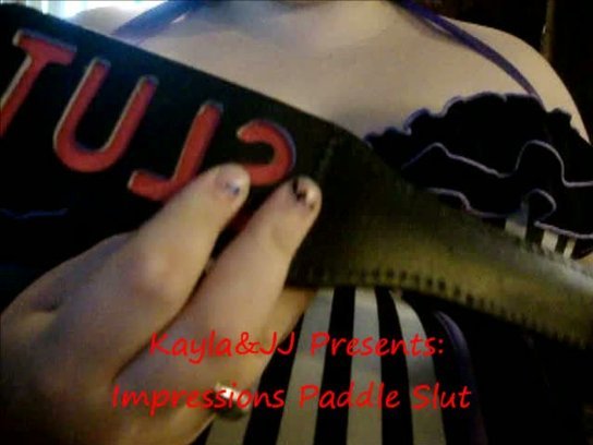 Impressions Paddle Slut Paddle Review